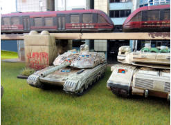 Zentaur heavy tank and Gryphon medium tank