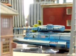 TAS Wraith tank (Brigade), still patrolling the streets of Clyde City