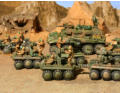 Wrangel's Legion: several WG12 support buggies and a comand vehicle