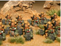 Wrangel's Legion infantry on trikes