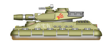 Mitsusaki Ind. Shaman Medium Tank with 17cm Heavy Laser and HSW