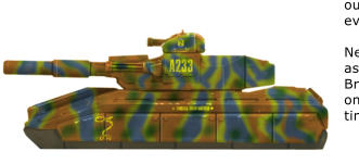 Brigada Independncia HE-T7 Surucucu (Bushmaster) Heavy Hover Tank