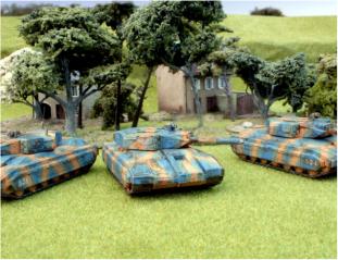3 Kraus heavy tanks