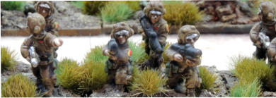 Infantry with grenade launchers