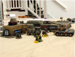 Solace Freedom fighters are ridden down by the Apex vehicles as they win the scenario
