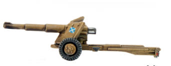 Tyche anti-tank towed weapon uses the same 9.5 main weapon as fitted to their Apollo tanks (though without the auto loader)