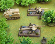 Two Tyche anti-tank towed weapons deployed and in action (Brigade)