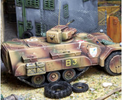 28mm early Thunderbolts - photo and painting by Kevin Dallimore