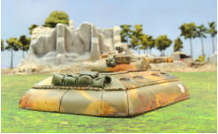 An M2A2 Command tank - note the rolled putty tarp