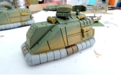 APCs with stowage and panelwork added from inks